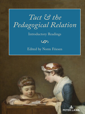 cover image of Tact and the Pedagogical Relation